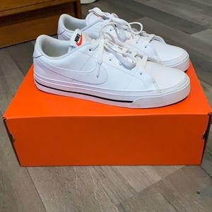 White and Black Nike Casual Shoes